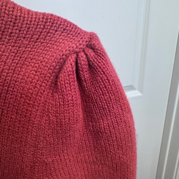 Old Navy Sweater with Hook Closure and Puff Shoulder - Picture 6 of 6